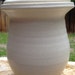 Graceful Minimalist White Lidded Jar