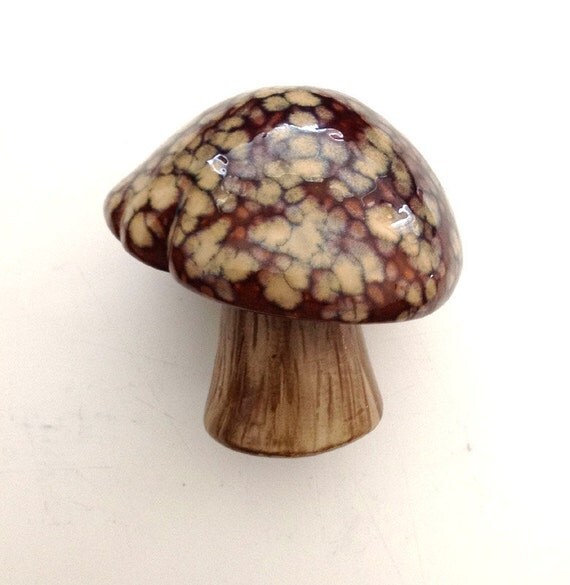 Vintage Ceramic Magic Mushroom Groovy 60s collectible Hippie