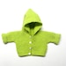 Waldorf Dolls and American Doll Clothing, Knitted Hoodie, for 16 inch Doll