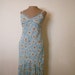Clearance Sale. Vintage 80's Boho style maxi dress
