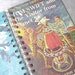 Writing JOURNAL - Notebook RECYCLED Upcycled VINTAGE Tom Swift Planet X