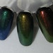 Phoenix Dragon Unicorn Duochrome Color Shifting Top Coat Trio Custom Nail Polish 5mL each