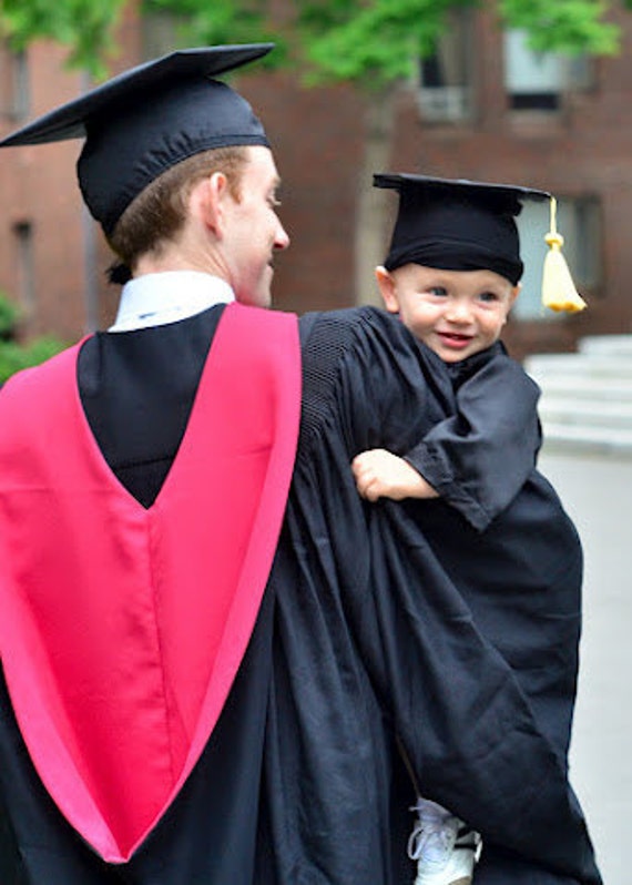 Toddler & Baby Graduation Cap and Gown/ Robe Outfits Infant