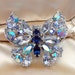 Regency Rhinestone Butterfly Stunning AB Stones