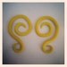 Yellow Swirl Gauges 4g