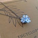 Forget-Me-Not Vintage Necklace, perfect Leaving gift