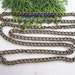 Lot of 15 pcs 28 inch 3mmx4mm Antique Brass Necklace Chain