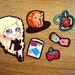 Luna Lovegood chibi sticker set (Harry Potter)