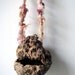 Organic pendant in handmade