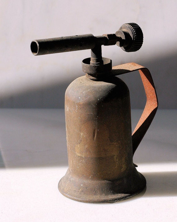 Vintage gasoline blow torch