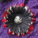 Skull and Crossbones Pirate Hairbow Hair Flower