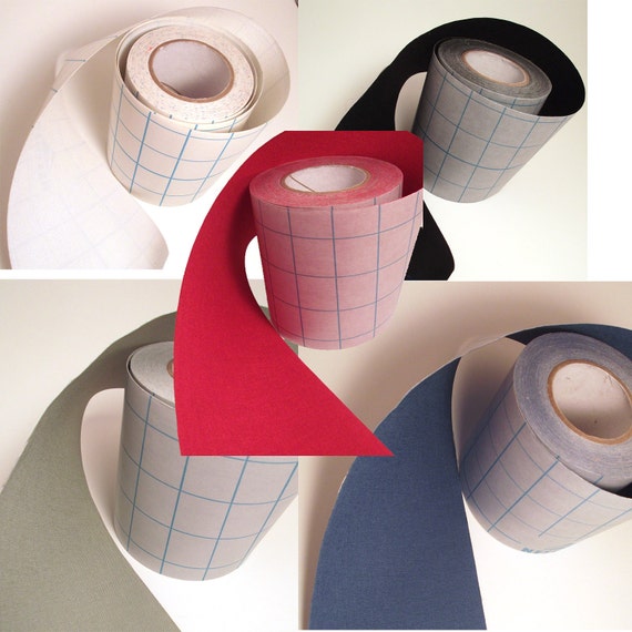 5' Green Adhesive Fabric Book Cloth Tape DIY Journal