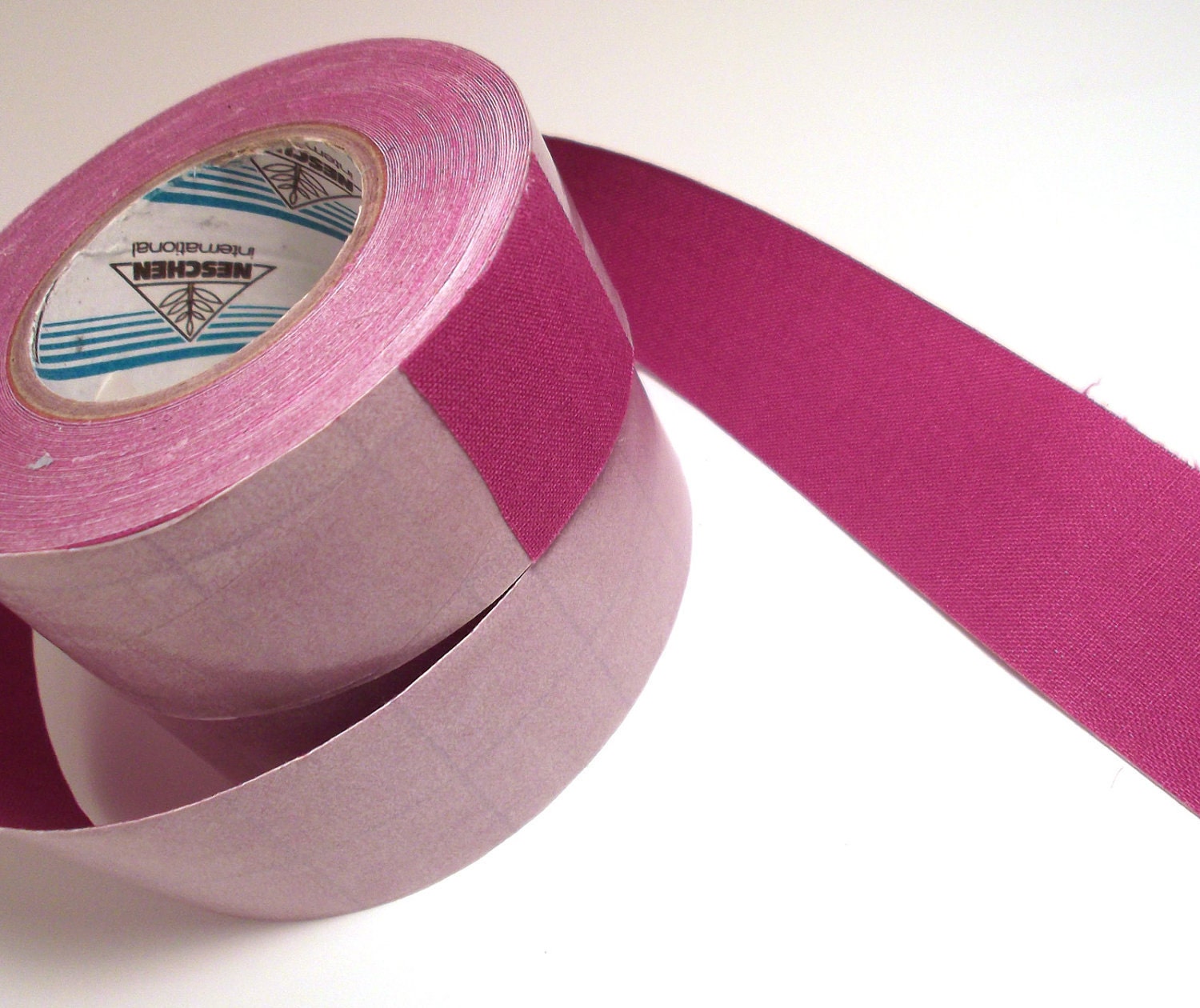 1' Purple Adhesive Fabric Book Cloth Tape Bookbinding