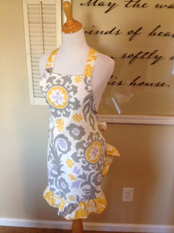 Items similar to Swirling Pastels Apron on Etsy