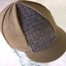 SALE--Eight Panel Wool Cycling Cap