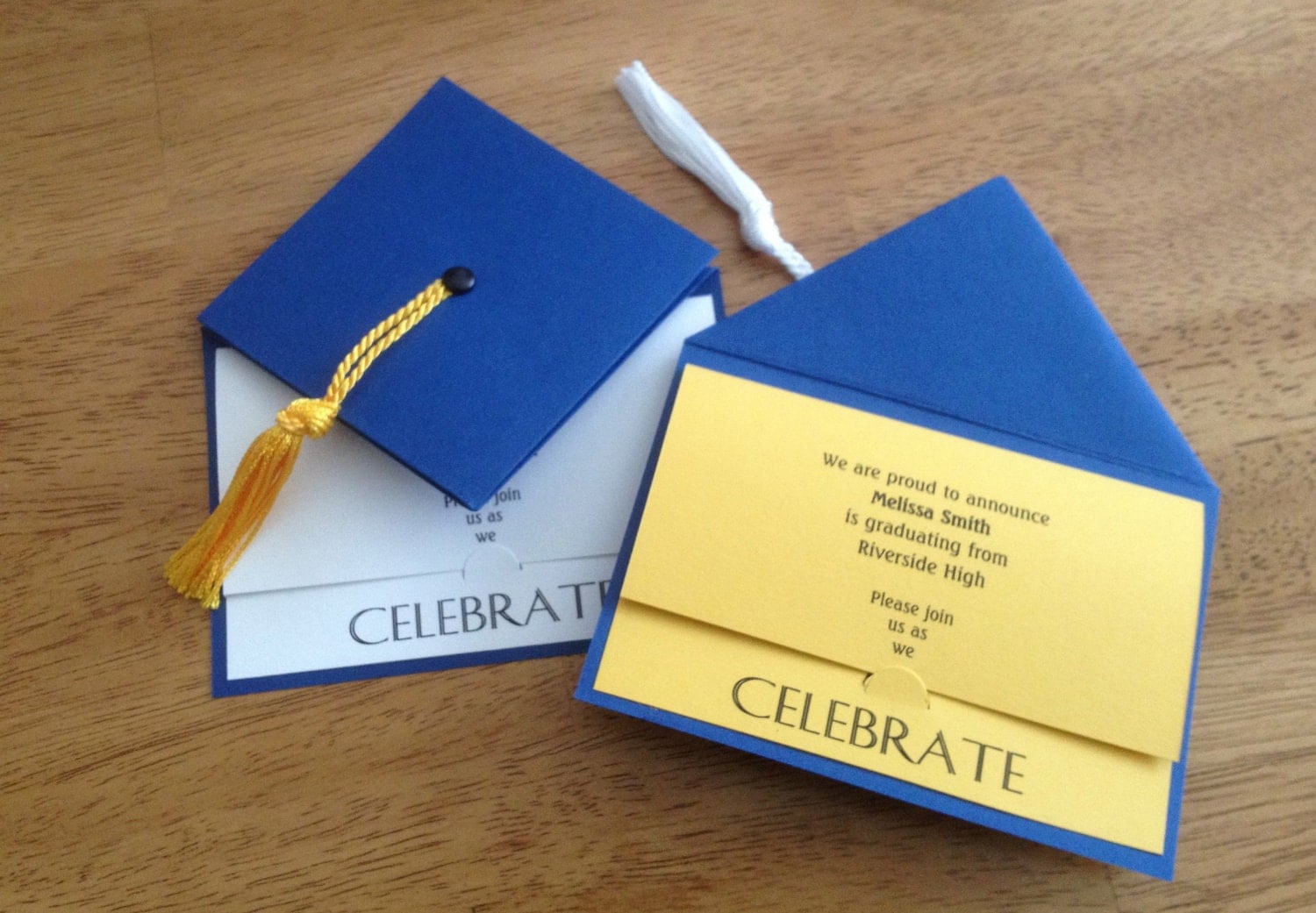 Homemade Graduation Party Invitations 9