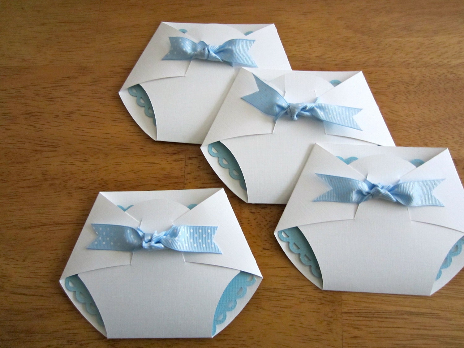 Homemade Baby Invitations 4