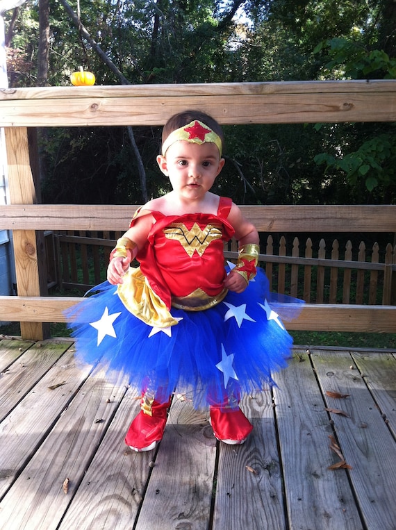 Items similar to Wonder Woman Inspired Halloween Costume on Etsy