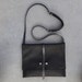 Soft and lightweight leather cross body bag