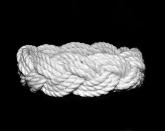 Large "Surfer Bracelet" - Nautical Sailor Knot Turks Head Bracelet
