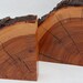 Pecan Wood Bookends