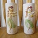 Hula girl ceramic vases (set of 2)