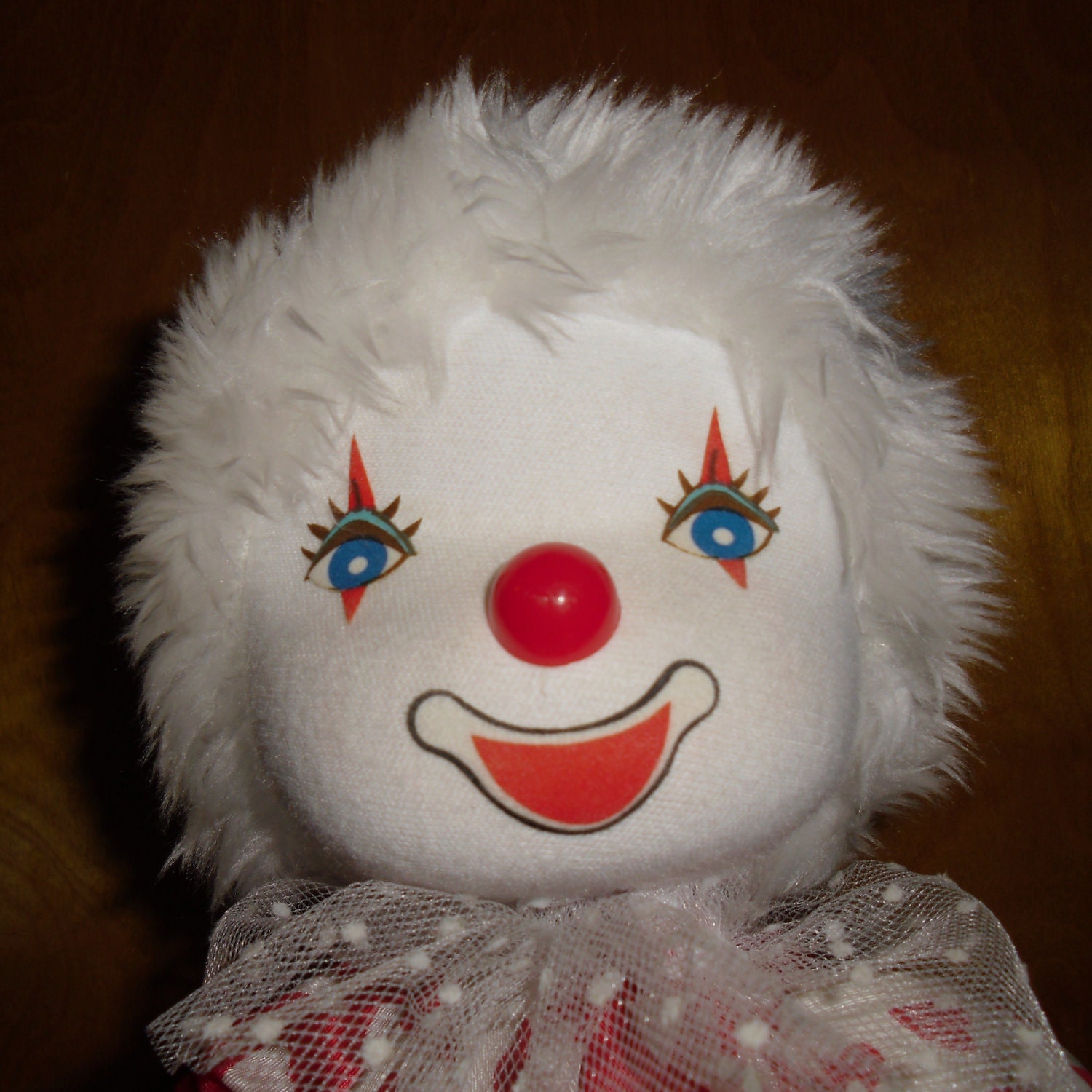 80's wind up musical clown doll