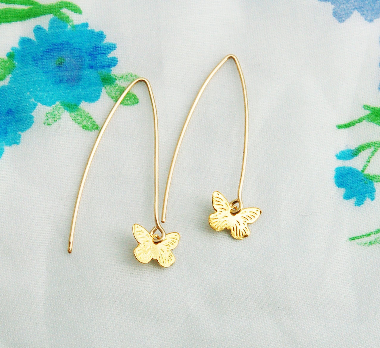 14K Gold Butterfly Earring Backs (2 pieces)