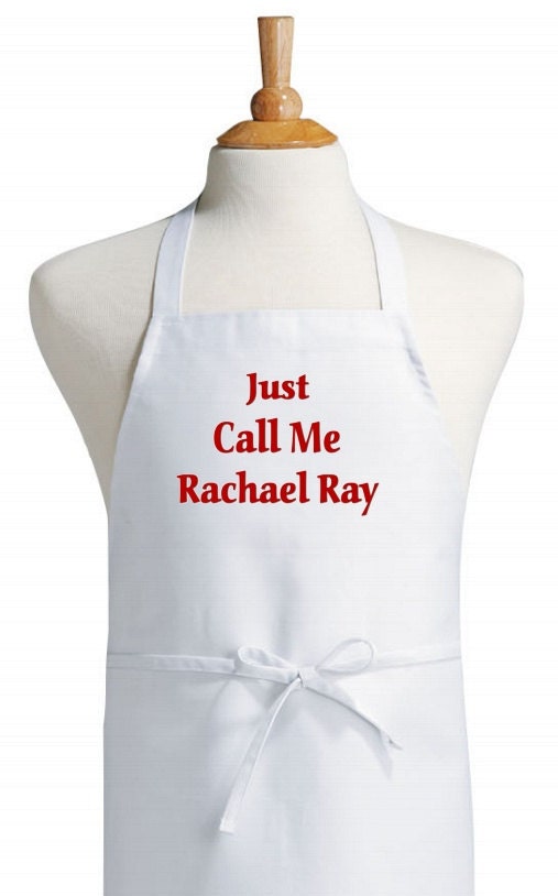 Novelty Chef Apron Just Call Me Rachael Ray Funny Bib Aprons