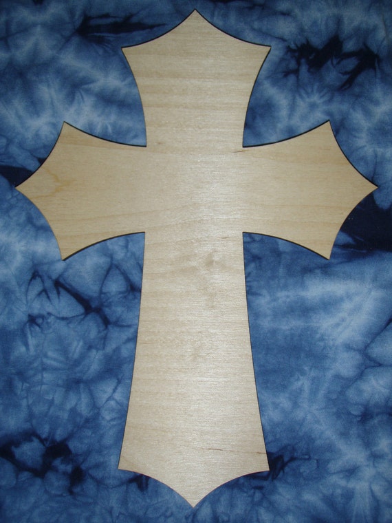 Wood Cross Unfinished Wooden crosses Unfinished 8 x 11 inch