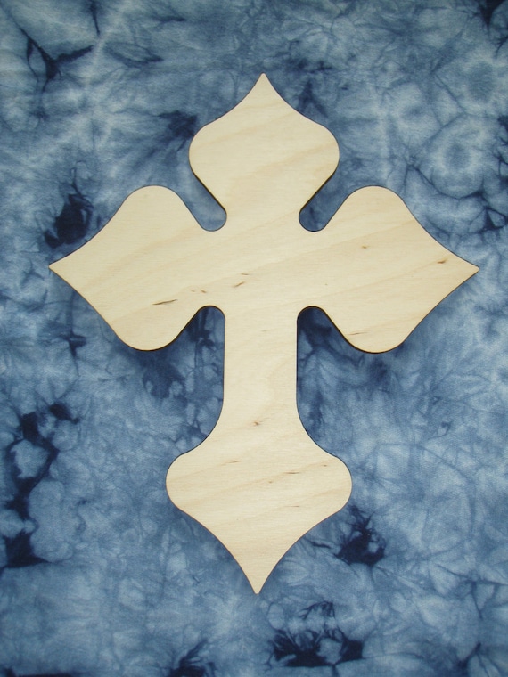 Unfinished Wooden Craft Crosses