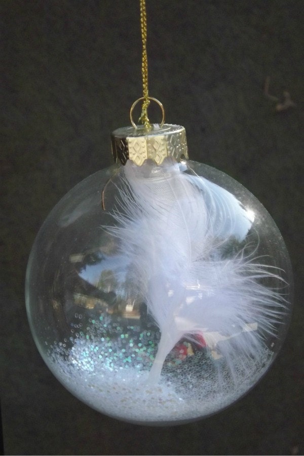 angel feather ornament sympathy gift or remberence gift angel feather ornament sympathy gift or remberence gift