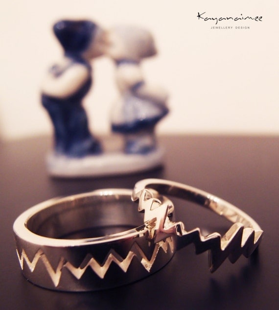 heartbeat rings for couples amazon heartbeat rings for couples amazon
