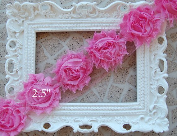 1 yard shabby frayed fabric flowers by blondieswholesales on etsy 1 yard shabby frayed fabric flowers by blondieswholesales on etsy