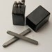 Metal Stamps, Silver Stamping Sets, Steel Punch, Jeanie Font Number Steel Stamps, Sterling Silver Stamps, 3mm Metal Stamps, Hand Stamped