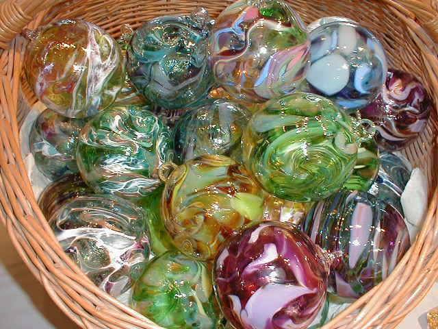 Hand Blown Glass Ornaments