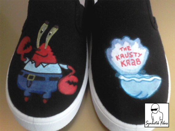 spongebob shoes mr krabs