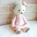 Teddy Bear Milky Soft Velvet Handmade Toy