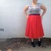 Plus Size - Vintage 6-Gore Circle Skirt (Size 20W)