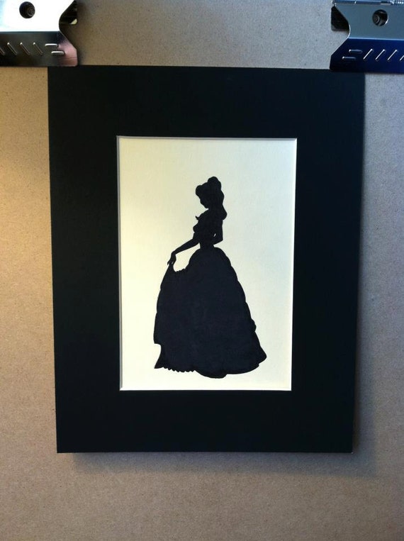 Disney Belle Silhouette