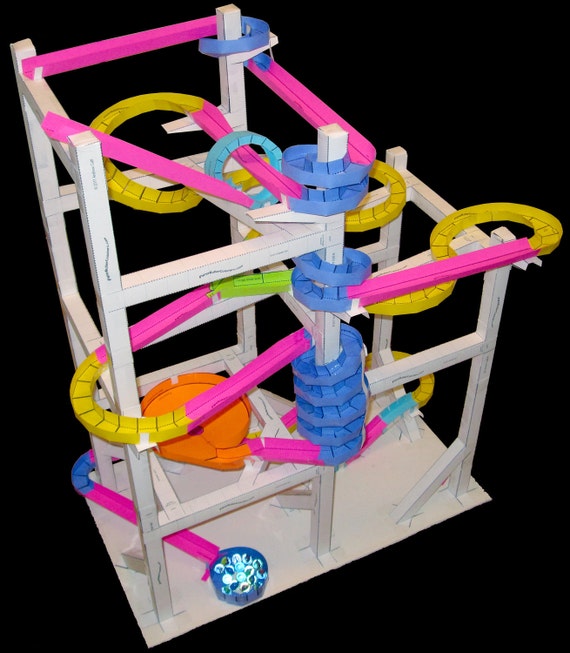 Items similar to Paper Roller Coaster Kit on Etsy
