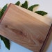 Business card case made from juniper, executive style....slim design.