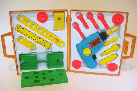 fisher price tool kit vintage