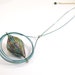 Planet Pendant - Colorful and Fun - Sea Colors - Cotton Thread