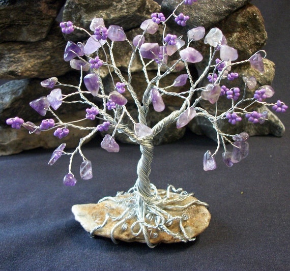 Wire and Bead Tree
