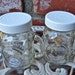 Mason Jar Mug Style DIY Salt and Pepper or Spice Shakers - 2 Pieces