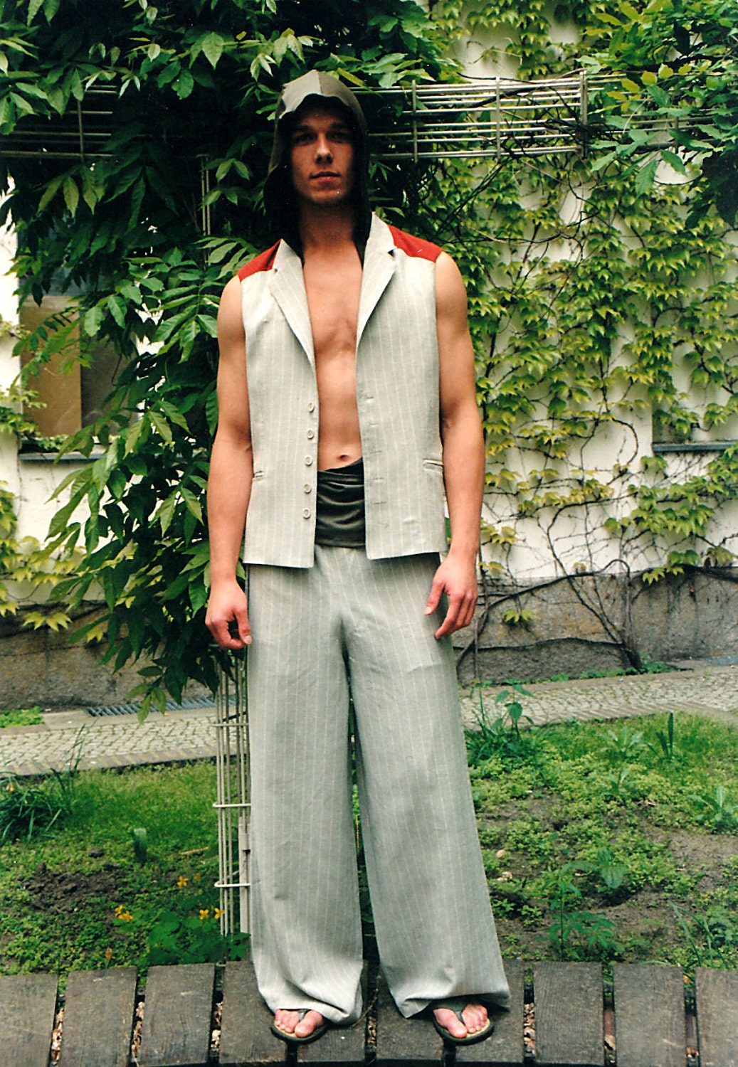 Linen vest for men by KnothKouture on Etsy