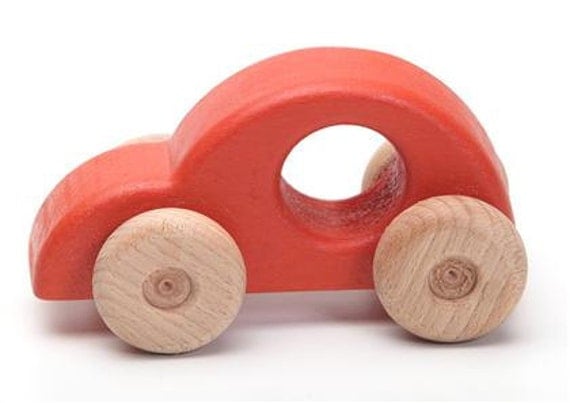 Wooden car wooden toys kids toy toddler toy wood toy by woodenplay