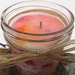 Hibiscus Soy Candle -- 8 ounce Jar