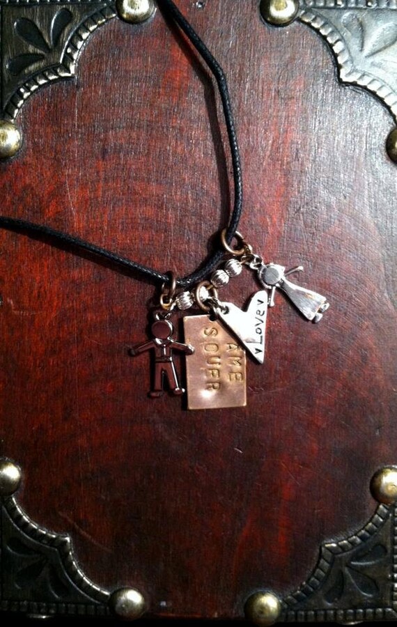 French Ame Souer meaning SOUL MATE Hand by CharmedQuotations